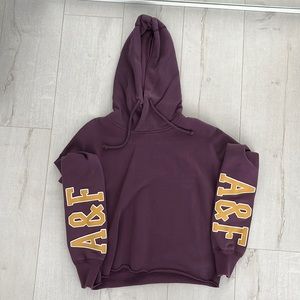 Abercrombie & Fitch Crop Hoodie